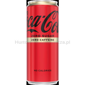 Coca Cola Zero Zero Kofeiny 330 ml