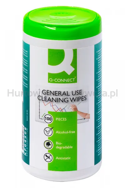 Ściereczki Do Ogólnego Użytku Q-Connect, Tuba, 100Szt.