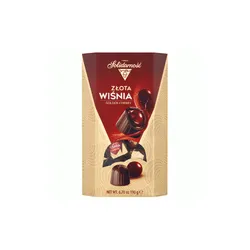 Solidarność Złota Wiśnia W Likierze Czekoladki 190 G