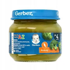 Gerber Obiadek Brokuły Po 4 Miesiącu 80G
