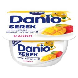 Danone Danio Serek Homogenizowany Mango 130 G