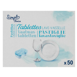 Simpl Choice Tabletki Do Zmywarki 500 G (50 X 10 G)