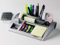 Organizer na biurko POST-IT® (C50) srebrny + karteczki samoprzylepne, zakładki indeksujące i taśma GRATIS - 4
