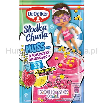 Dr. Oetker Słodka Chwila Gabi Mus lemoniada- malina 34g