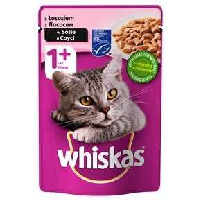 *Whiskas Z Łososiem 100G Saszetka