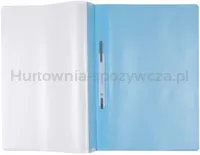 Office Products Skoroszyt, Pp, A4, Miękki, 100/170Mikr., Wpinany, Jasnoniebieski  - 2