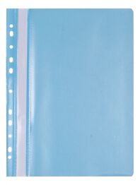Office Products Skoroszyt, PP, A4, miękki, 100/170mikr., wpinany, jasnoniebieski 