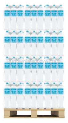 Woda Ustronianka Biała 1,5L niegazowana <br>(bez EAN) <br>(Paleta 504 szt.)