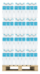 Woda Ustronianka Biała 1,5L niegazowana <br>(bez EAN) <br>(Paleta 504 szt.)
