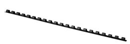 Office Products Grzbiety do bindowania A4, 6mm (25 kartek), 100 szt., czarne 