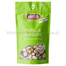 Kresto Select pistacje prażone bez dodatku soli 100g
