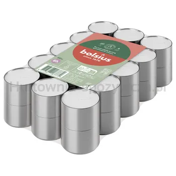 Bolsius Podgrzewacze 8H 30Szt. Białe