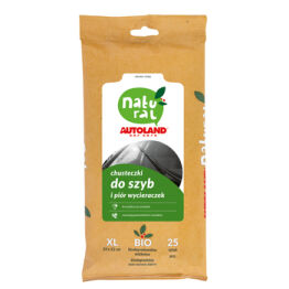 Natural Chusteczki Do Szyb 25Szt.