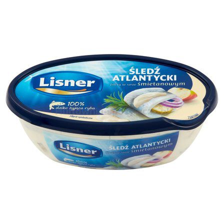 Lisner Śledź Atlantycki W Sosie Śmietanowym 160G