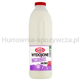 Mlekovita Mleko Spożywcze Bez Laktozy 3,2% Tłuszczu 1L