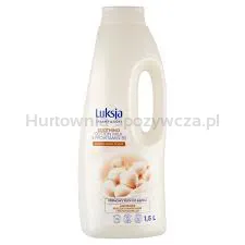 Luksja Płyn Do Kąpieli Creamy & Soft Kremowy Mleczko bawełniane i Prowitamina B5 1500 ml