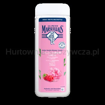 Le Petit Marseillais Żel Pod Prysznic Malina Bio  Piwonia 400Ml