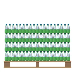 Woda Kinga Pienińska 330Ml Niegazowana Szkło<br>(Paleta 1512 szt.)  SK