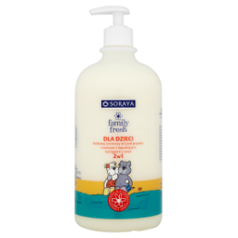 Soraya Żel Pod Prysznic I Szampon 2 W 1 Family Fresh Dla Dzieci Delikatny Kremowy 1000 Ml