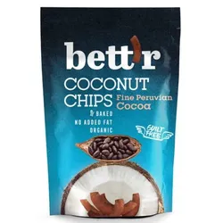 Chipsy kokosowe z kakao bezglutenowe BIO 70 g