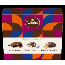 Wawel Bombonierka Mix Kasztanki, Malaga, Tiki-Taki  158g