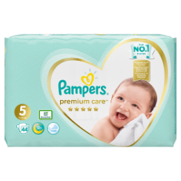 Pampers Pieluchy Premium Care 5 Junior 44 Sztuki