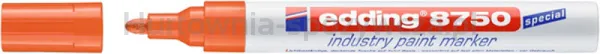 Marker olejowy przemysłowy e-8750 EDDING, 2-4 mm, pomarańczowy