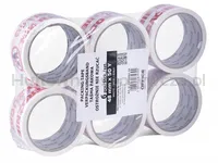 Taśma pakowa OFFICE PRODUCTS, ostrożnie nie rzucać, 48mm x 50y, 36mic, 1szt., biała - 4