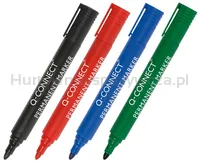 Marker Permanentny Q-Connect, Okrągły, 2-3Mm (Linia), Czarny - 2