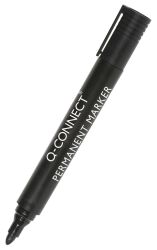 Marker permanentny Q-CONNECT, okrągły, 2-3mm (linia), czarny