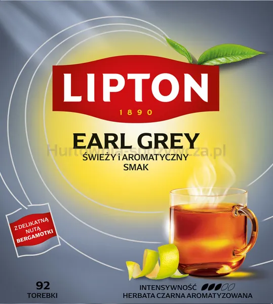 Lipton Herbata Earl Grey Classic (92 Torebki)