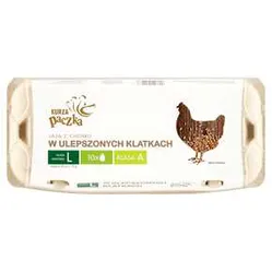Jaja W Ulepsz. Klatkach Kurza Paczka Klasa L 10 Szt. Mw Dobry Wybór
