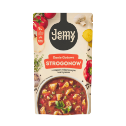 JemyJemy Danie gotowe Strogonow z mięsem wieprzowym i warzywami 360g