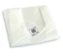 Reklamówka STELLA, "15", 34/9/62 cm, 14,5 mikr., 100 szt., biały