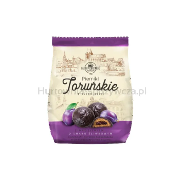 Kopernik Pierniki Toruńskie w czekoladzie z nadzieniem o smaku śliwkowym 150g