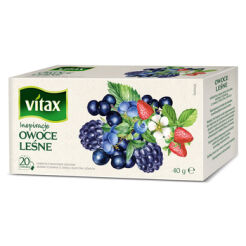 Herbata Vitax Inspiracje Owoce Leśne 20S