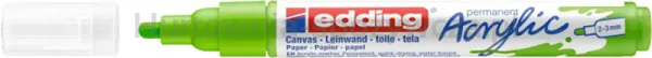 Marker Akrylowy E-5100 Edding, 2-3 Mm, Matowy Żółtozielony