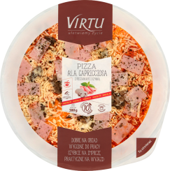 Pizza A'La Capricciosa Z Pieczarkami I Szynką Virtu 380G