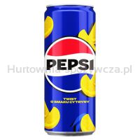 Pepsi Napój gazowany Twist o smaku cytrynowym 330 ml