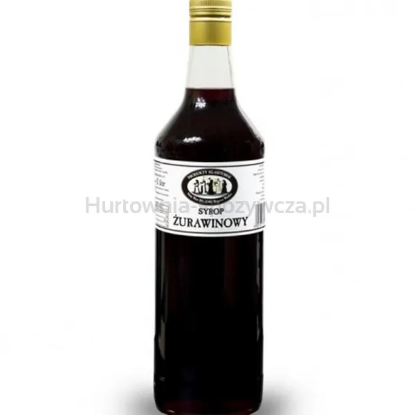 Produkty Klasztorne Żurawina syrop owocowy 1 l