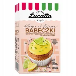 Lucatto Babeczki Limoncello Z Lukrem I Posypką 310G