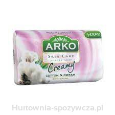 Arko Skin Care Creamy Mydło Kosmetyczne Wzbogacone Ekstraktem Z Bawełny 90G