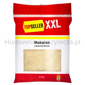 Topseller Xxl Makaron Zacierka Z Dodatkiem Pszenicy Durum 2,5 Kg