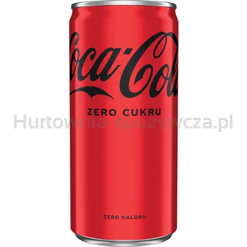 Coca Cola Zero 200 ml (w tym +0,50 zł/szt. zwrotnej kaucji)