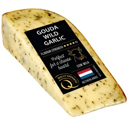 Deli Q Gouda Dziki Czosnek 130G