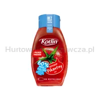 Kotlin Ketchup pikantny 60% mniej kalorii 420 g