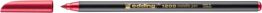 Edding Pisak z cienką końcówką e-12001-3mm, metaliczny czerwony 