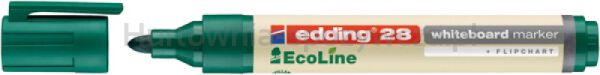 Edding Marker do tablic e-28 EcoLine, 1,5-3 mm, zielony 