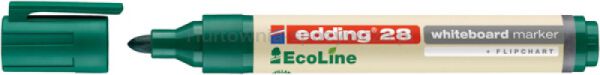 Edding Marker do tablic e-28 EcoLine, 1,5-3 mm, zielony 