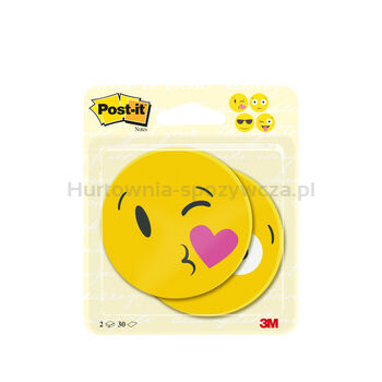 Post-It Karteczki samoprzylepne w ksztalcie Emotikone